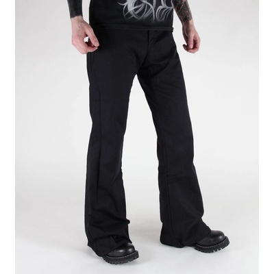 Black Pistol kalhoty gothic Loon Hipster Denim Black