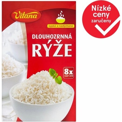 Vitana rýže dlouhozrnná 8 x 100 g