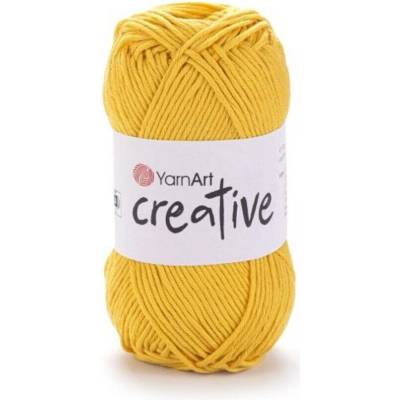 Yarn Art příze Creative_228 žlutá