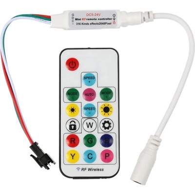 LED ovladač digitální RF DG17 - LED ovladač digitální RF DG17