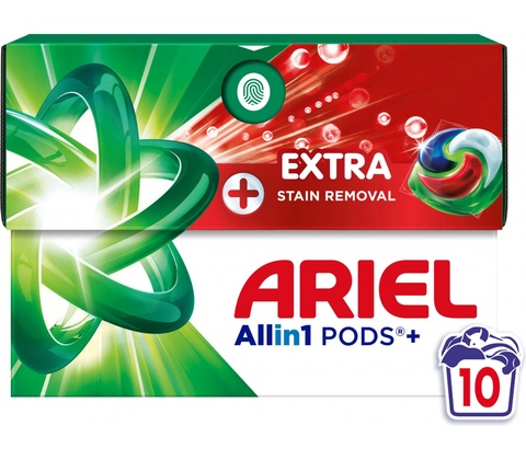 Ariel Plus kapsule +Extra Clean 10 PD