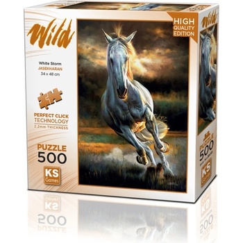 KS Games Пъзел KS Games от 500 части - Бяла буря (20051)