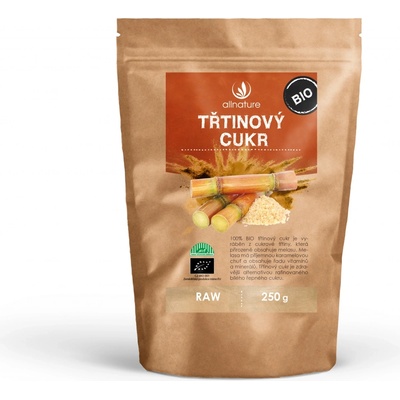 Allnature Cukr třtinový raw bio 250 g