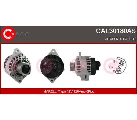 Alternátor CASCO CAL30180AS