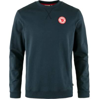 Fjällräven Мъжки пуловер Fjällräven 1960 Logo Badge Sweater Jumper - Dark Navy (017-3150-0112)