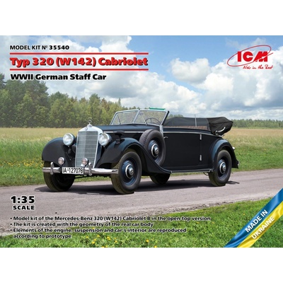 ICM Typ 320 W142 Cabriolet German Staff Car 1:35