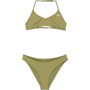 Roxy Детски комплект бикини Roxy Kid's Solid Active RG Tri Bra Set Bikini - Oil Green - размер 7 Years (750-2851-0212)