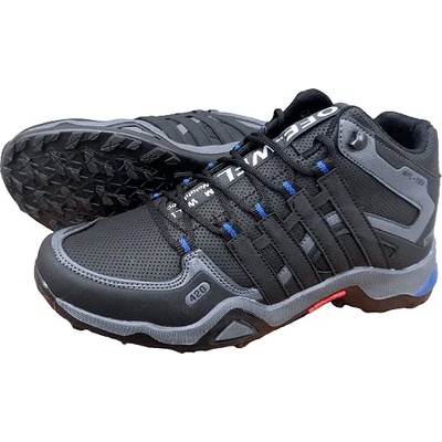 Wanderfull Високи мъжки маратонки Терано сини гайки