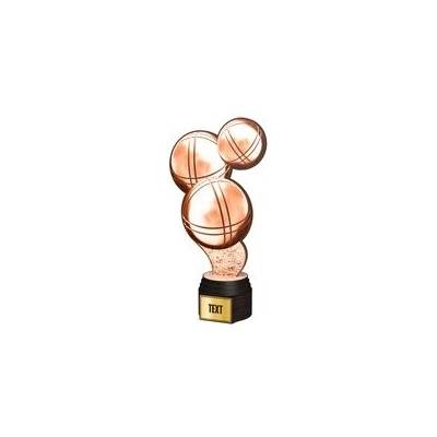 Poháry Bauer Dřevěná trofej ACTCWR123 Petanque