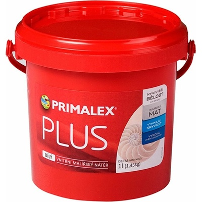 PPG Primalex Plus biely vnútorný maliarsky náter 1 l