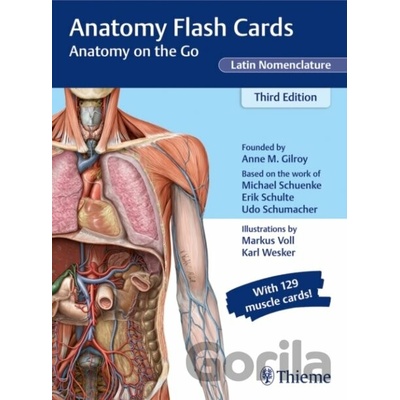 Anatomy Flash Cards, Latin Nomenclature