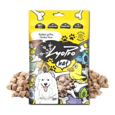LyoPro Dog Mrazem sušené Kuřecí játra 50 g