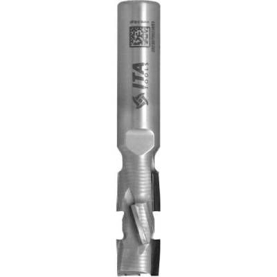 ITA TOOLS Diamantová fréza Z2+2 D12 I28 L80 S12 mm / 4 špirály / poz+neg