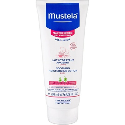 Mustela Bébé Soothing Moisturizing Lotion hydratační tělové mléko pro citlivou pleť 200 ml
