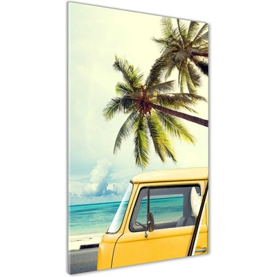 Vertikálny fotoobraz na skle Surfing 50x100 cm