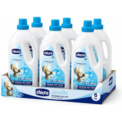 Chicco hypoalergenní prací gel Baby 6 x 27 PD