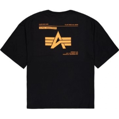 Alpha Industries tričko pánske LOGO BP T black
