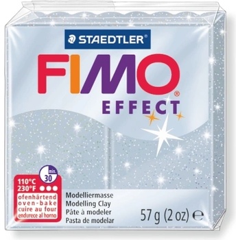 FIMO Полимерна глина Staedtler Fimo Effect, 57g, лсре812 (21896-А-ЛЪСКСРЕБР)