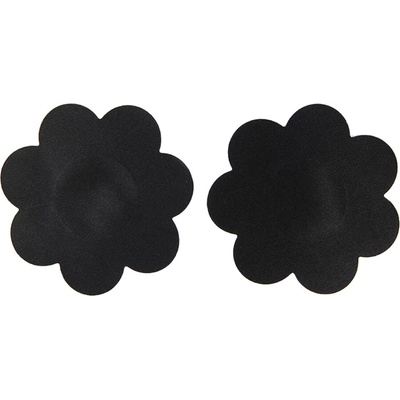 SuperLove Flower Nipple Covers Black