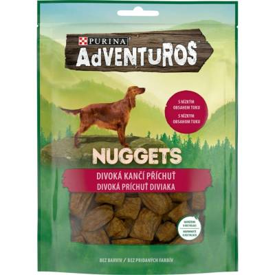 Adventuros Nuggets maškrty pre psov diviačie 90 g