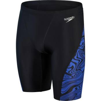 Speedo Men's Alov Vcut Jam Jammers - Black/Blue