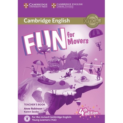 Fun for Movers Teacher´s Book with Downloadable Audio, 4 ed.