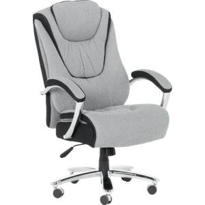 Carmen Президентски офис стол Carmen 6201 - сив (3520203) - tierradesign