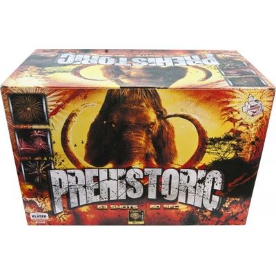ohňostroj PREHISTORIC 63 ran 25/45 mm