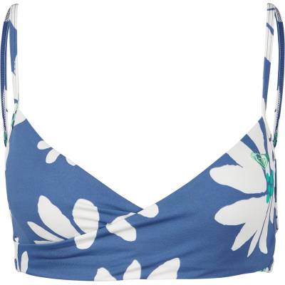 Roxy Дамско бикини горнище Roxy Women's PT Essentials Wrap Bra Bikini top - Dutch Blue Flower Soul (150-6336-0212)