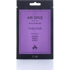 AIR SPICE АРОМАТИЗАТОР air spice ХАРТИЕН violet club (asp43)