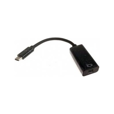 MicroConnect USB-C to Mini DP M-F, 0.2M Resolution : 4K*2K@30Hz Black, Support Audio and Video