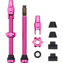 WOLF TOOTH ventilky Tubeless Valve Stem Kit Clik Valve 60mm růžová