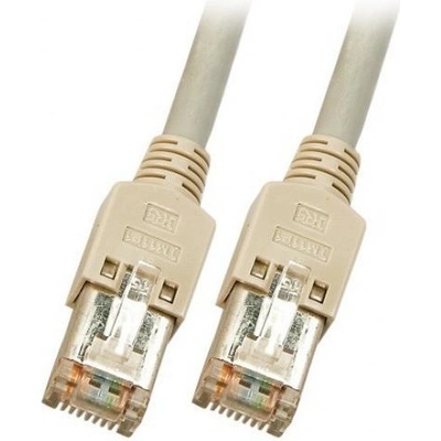 MegaC Пач корда Cat. 5e, S/FTP, 3 метра, Цвят: Сив (160279)