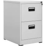 vidaXL Шкаф за папки, сив, 46x62x72, 5 cм, стомана (336271)