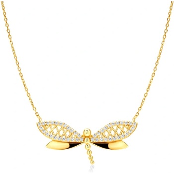 SAVICKI Колие с водно конче Savicki: злато, диаманти