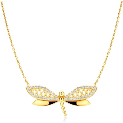 SAVICKI Колие с водно конче Savicki: злато, диаманти