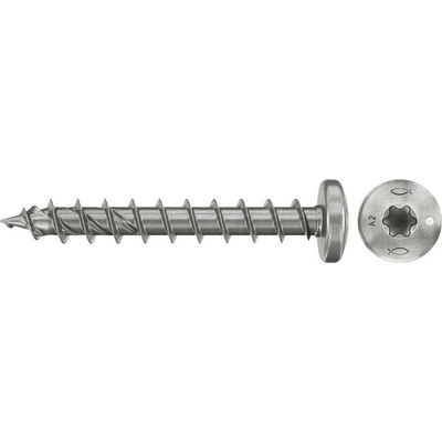 Fischer 574103 šrouby do dřevotřísky 5 mm 40 mm TX Nerezová ocel 100 ks
