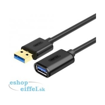Unitek Y-C457GBK predlžovací USB 3.0 AM-AF, 1m, černý