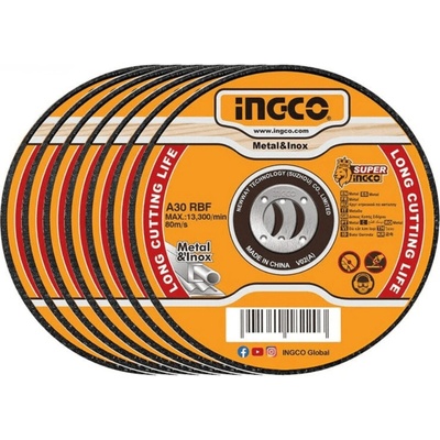 Ingco kotouč řezný na kov 115 x 1 mm, sada 50 ks MCD1011550
