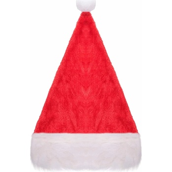 SPRINGOS Vianočná čiapka s brmbolcom Santa červená