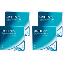 Alcon Dailies AquaComfort Plus 90 šošoviek výhodné balenie 4 krabiček