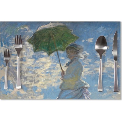 Sablio Prostírání Dáma se slunečníkem - Claude Monet 40x30cm