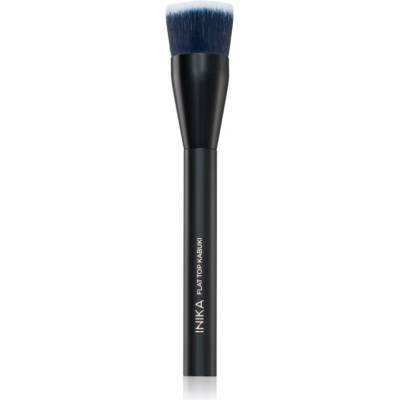 INIKA Organic Flat Top Kabuki Brush кабуки четка за фон дьо тен