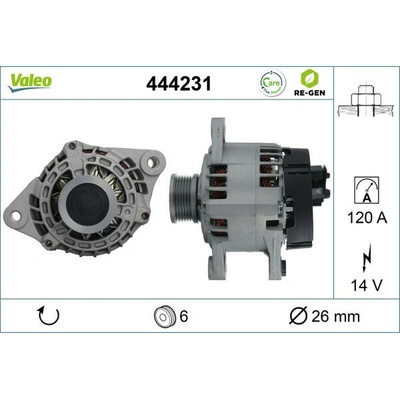generátor VALEO 444231