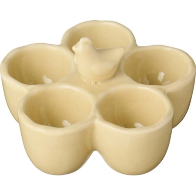 Ib Laursen keramický stojánek na vajíčka yellow žlutá