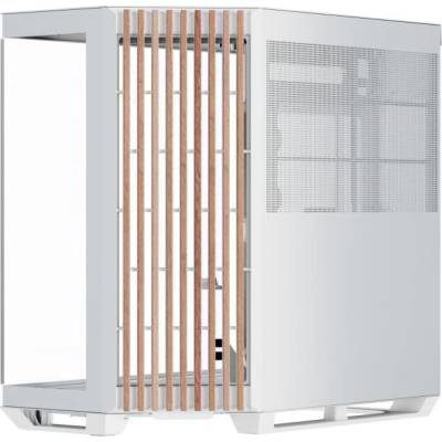 Кутия APNX V1-W - Wood, White ATX (V1-W-WH-v1)