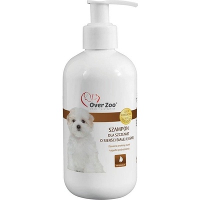 Over ZOO šampón pre šteňatá so svetlou/bielou srsťou 250 ml