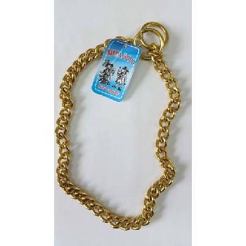 Miazoo Миазоо - Здрав метален месингов удавник , колие за кучета 4.0 мм/65 см