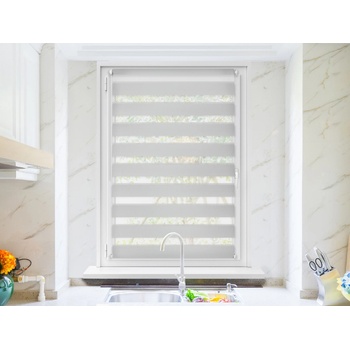 FEXI Roleta Den a noc, Origin Šedá skála, A 021b 150x45 cm