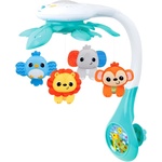 WinFun Музикална въртележка за легло WinFun - Jungle Pals (Win240101) - baby